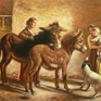 Italian Donkeys - Giuseppe Palizzi